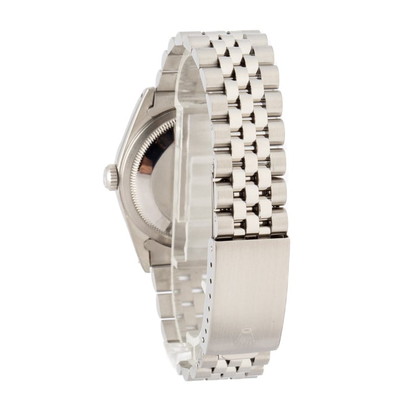 Rolex Datejust Ref 16234 Silver Dial