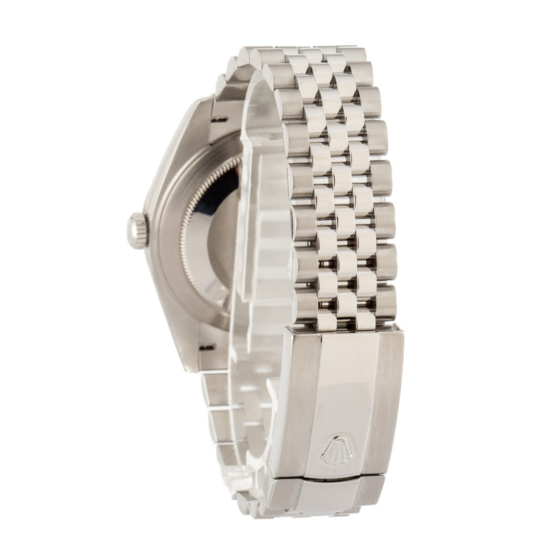Rolex Datejust 41 Ref 126334 Slate Chromalight Dial