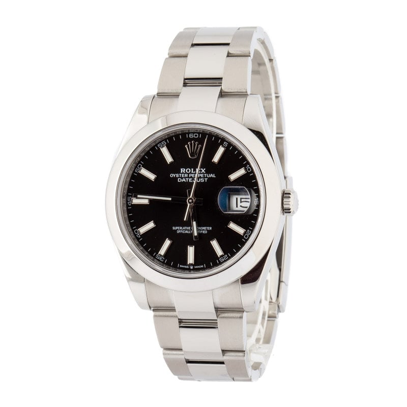 Buy Used Rolex Datejust 41 126300 | Bob's Watches - Sku: 175680