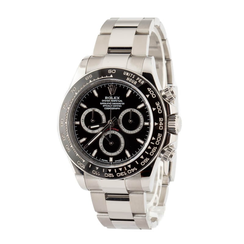 Rolex Cosmograph Daytona 126500 Black Dial