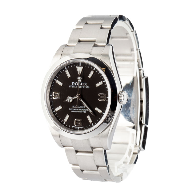 Rolex Explorer 214270 Black MK I Dial