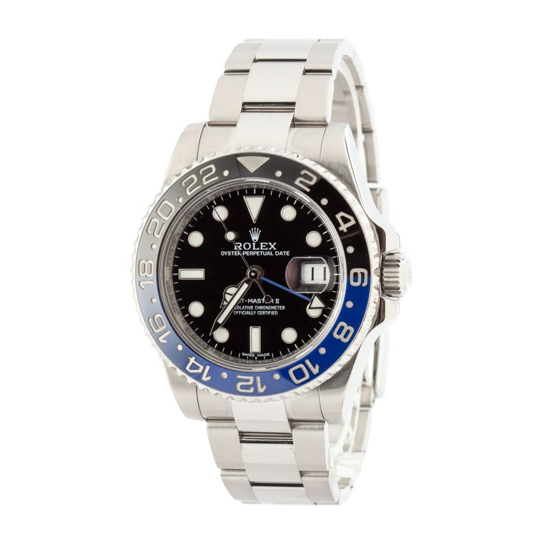 Rolex GMT-Master II Batman Bezel 116710blnr