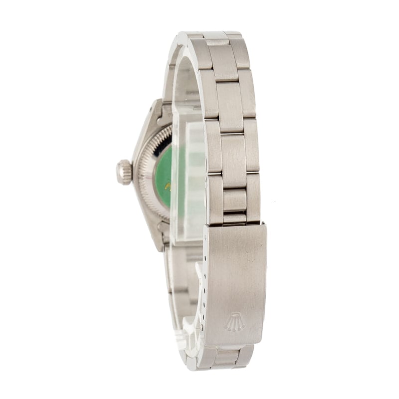 Rolex Lady Oyster Perpetual 67180 Silver Dial