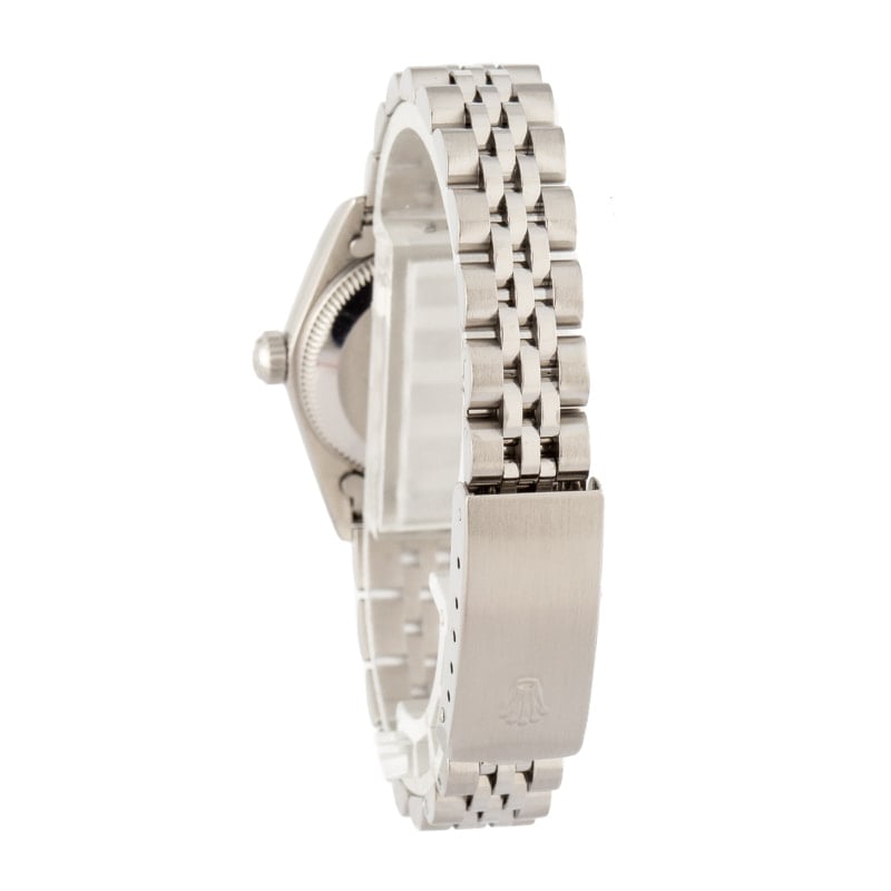 Ladies Rolex Oyster Perpetual 76094 Salmon Dial
