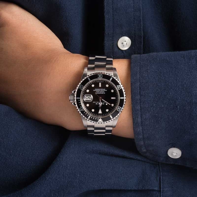 Rolex Submariner No Holes Case ref 16610T Stainless Steel