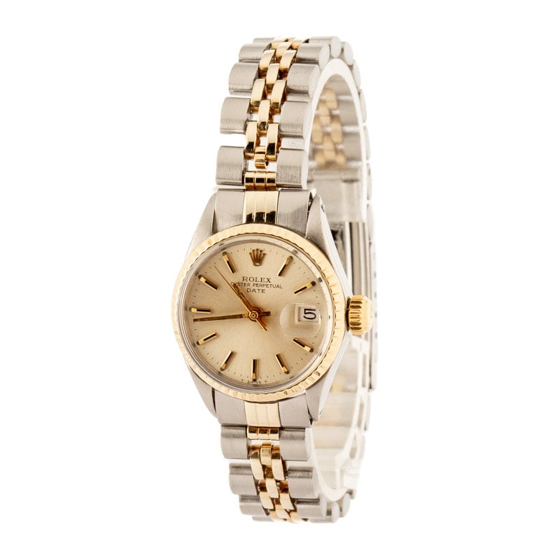Ladies Rolex Date 6517 Two-Tone
