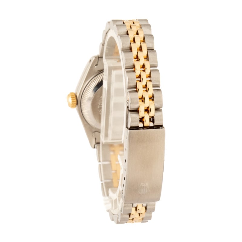 Ladies Rolex Date 69173 Silver Dial