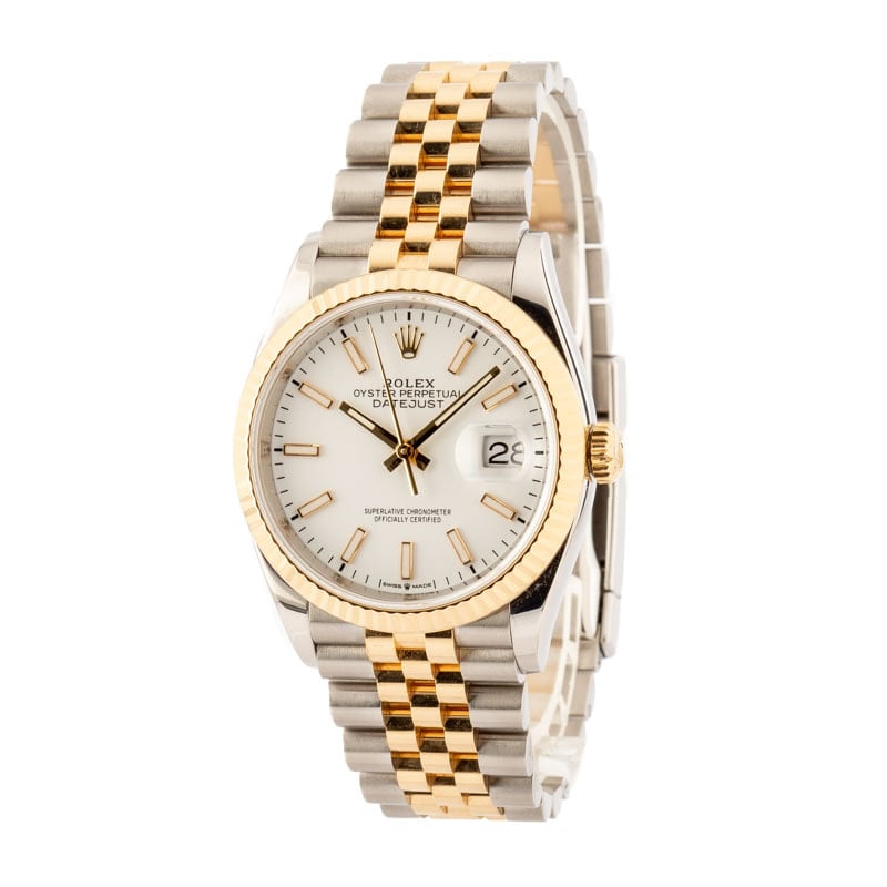 Rolex Datejust 126233 White Dial