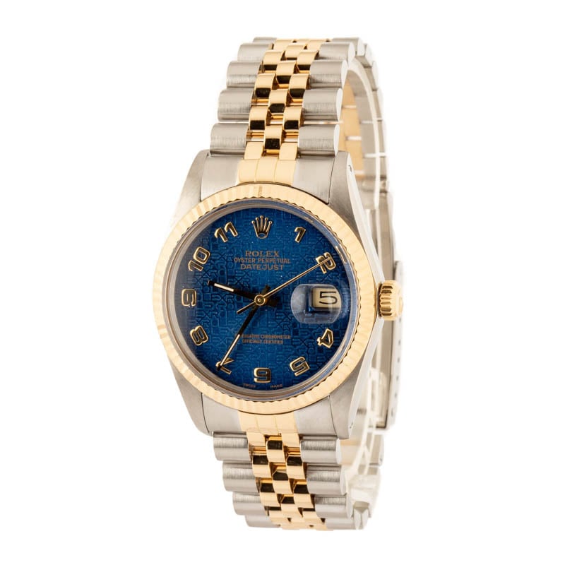 Rolex Datejust 16013 Blue Dial