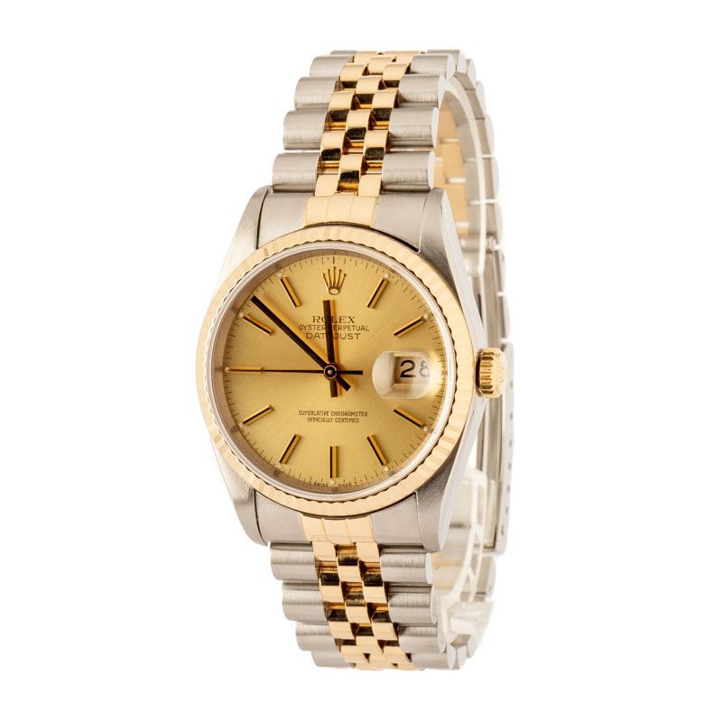 Rolex Datejust 36 16233 Steel & Yellow Gold