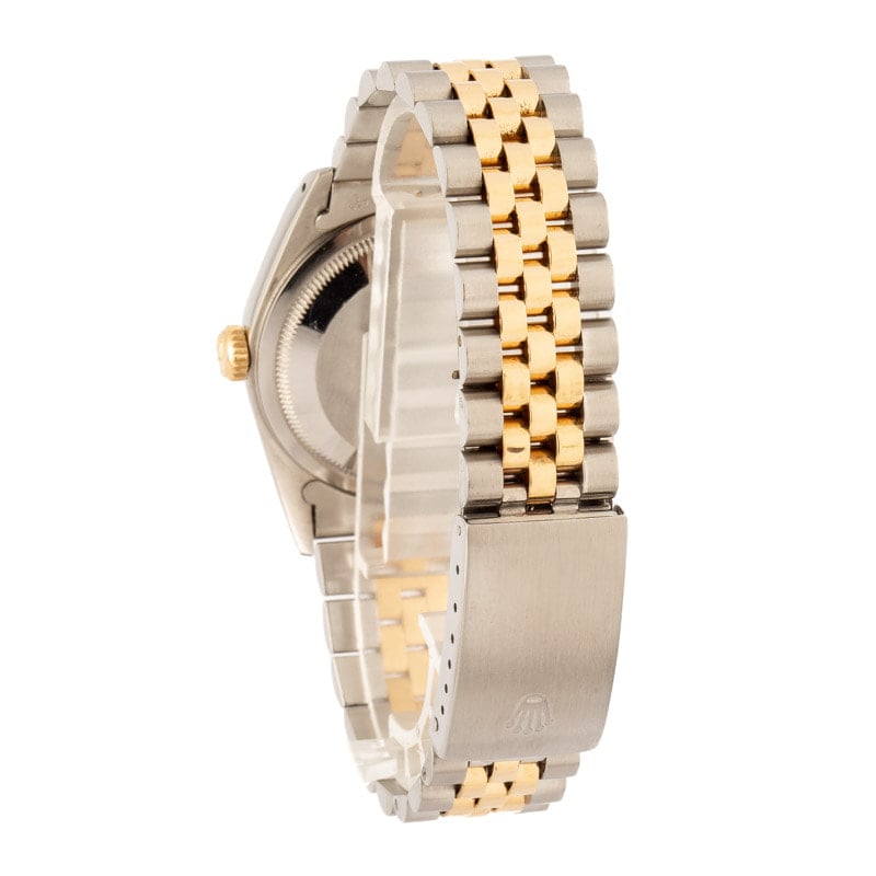 Rolex Datejust 36 16233 Champagne Diamond Dial