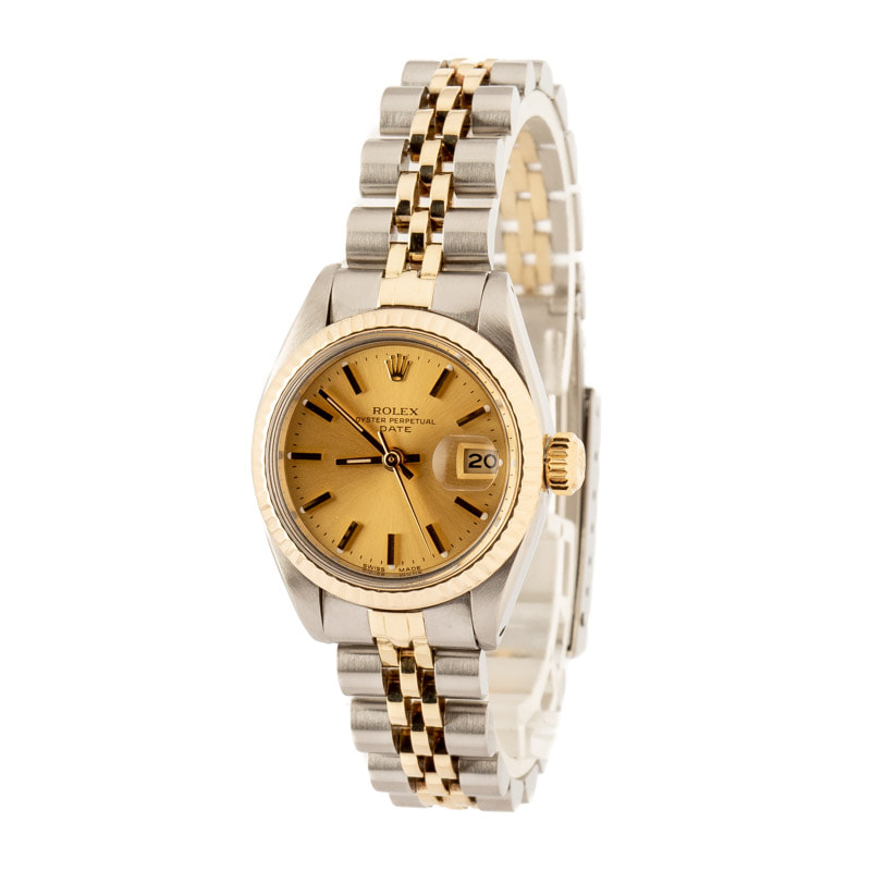 Rolex Lady Date 6917 Champagne Dial