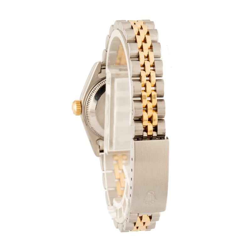 Rolex Ladies Datejust 69173 White Dial