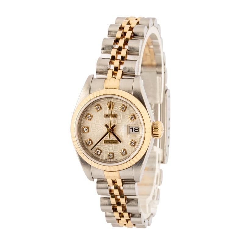 Lady Rolex Datejust 79173 Jubilee Diamond Dial
