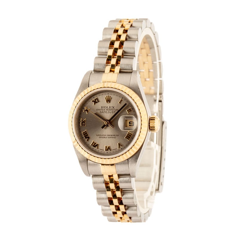Lady Rolex Datejust 79173 Slate Roman Dial