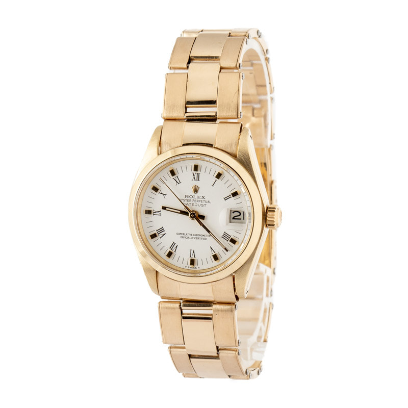 Rolex Datejust 31 Ref 6824 Yellow Gold
