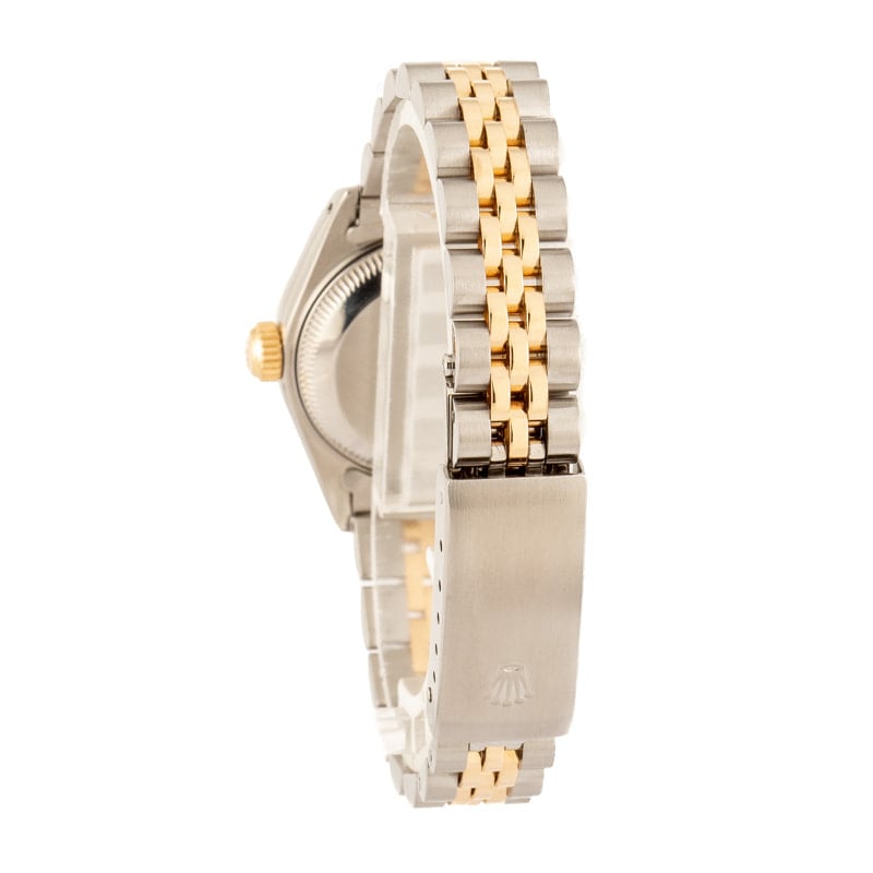 Ladies Rolex Datejust 69173 White Roman Dial