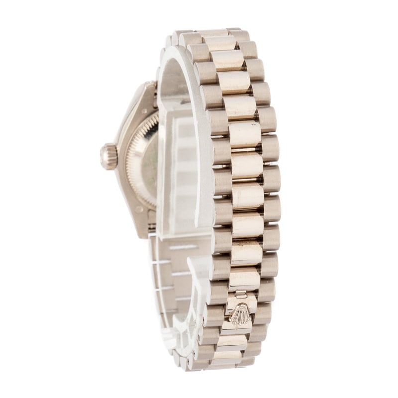 Ladies Rolex Datejust 179239 18k White Gold