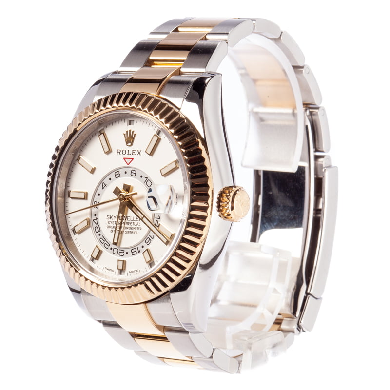 Pre-Owned Rolex Sky-Dweller 326933 Two-Tone Watch