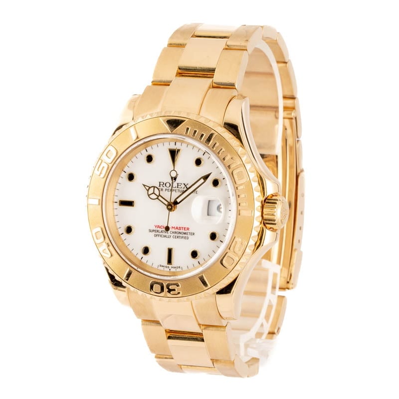 Rolex Yachtmaster Yellow Gold 16628