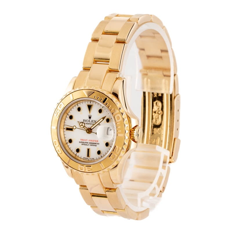 Ladies Rolex Yachtmaster 69628