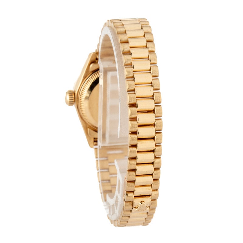 Lady Rolex Datejust 79178 18k Yellow Gold
