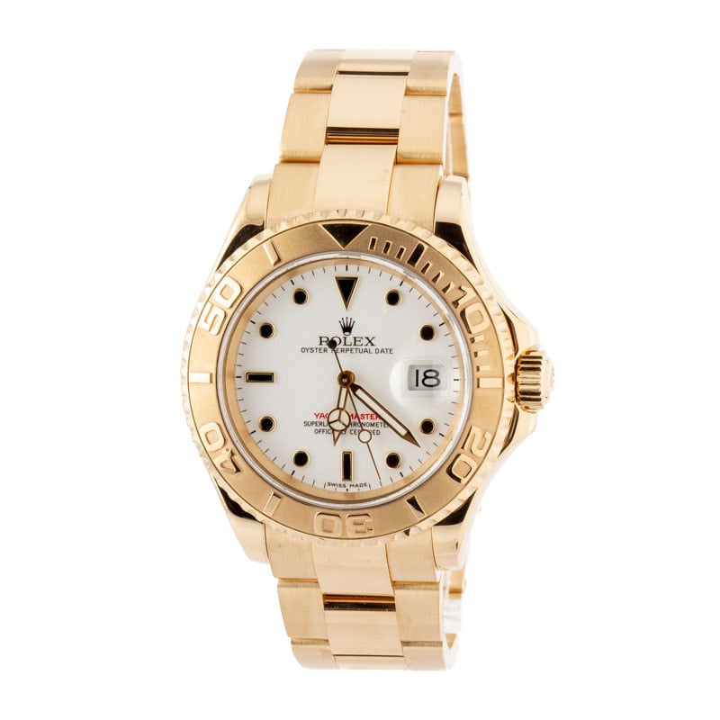 Rolex Yacht-Master 40 ref 16628 White Dial