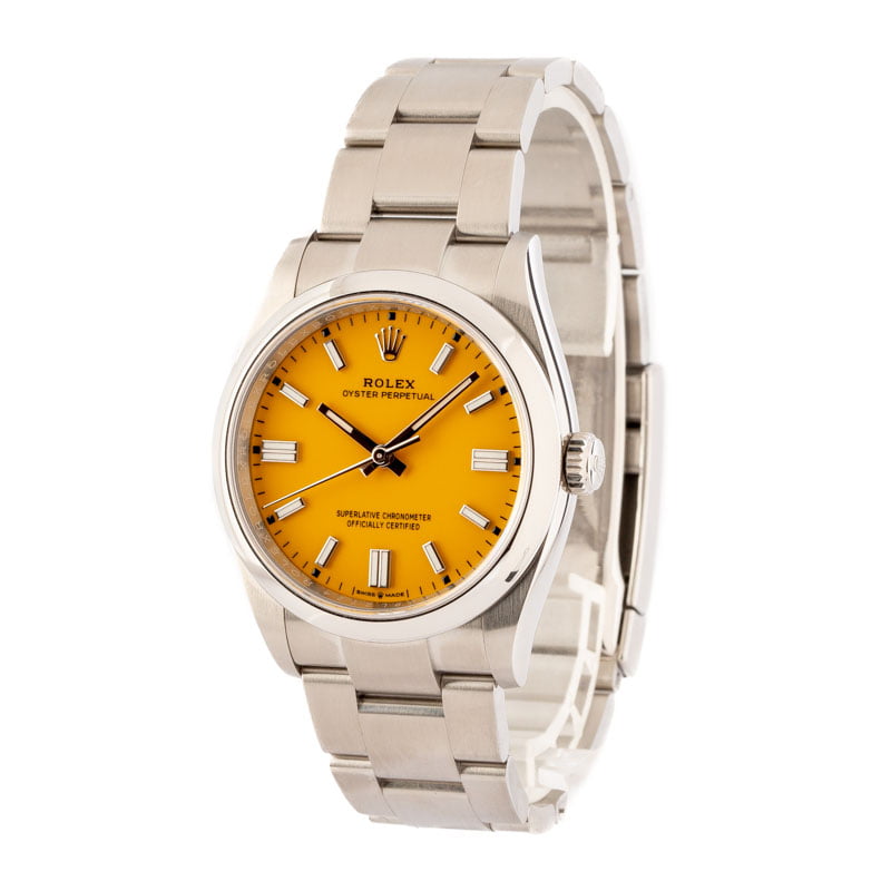 Rolex Oyster Perpetual 126000 Yellow