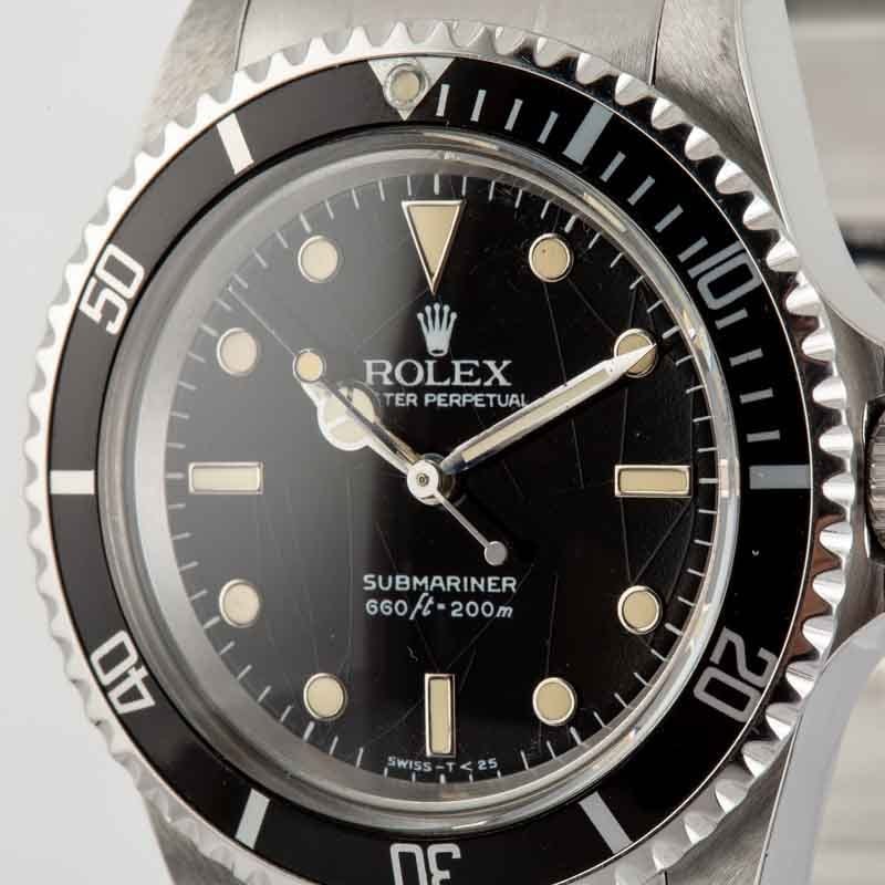 Vintage Rolex Submariner Ref 5513 Spider Dial