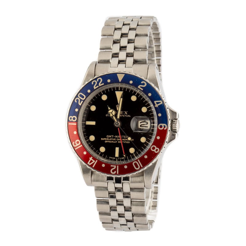 Vintage Rolex Pepsi GMT-Master 1675