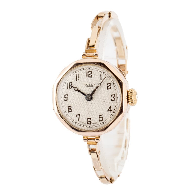 Vintage Rolex Rose Gold Cocktail