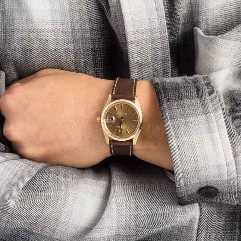 Pre-owned Rolex Date Ref 1503 Yellow Gold