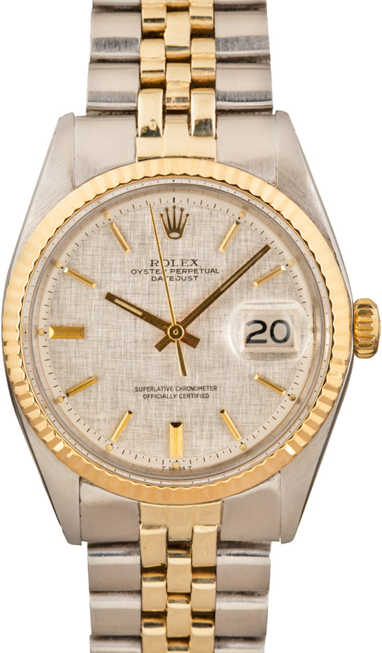 Men's Rolex Datejust 1601 Two-Tone Jubilee
