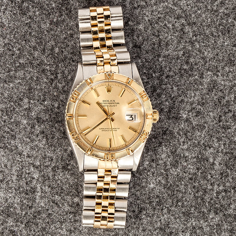Pre Owned Rolex Datejust Thunderbird 1625 American Oval Link