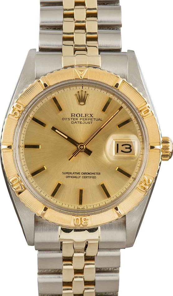 sår Sky høg Buy Vintage Rolex Datejust 1625 | Bob's Watches - Sku: 158018