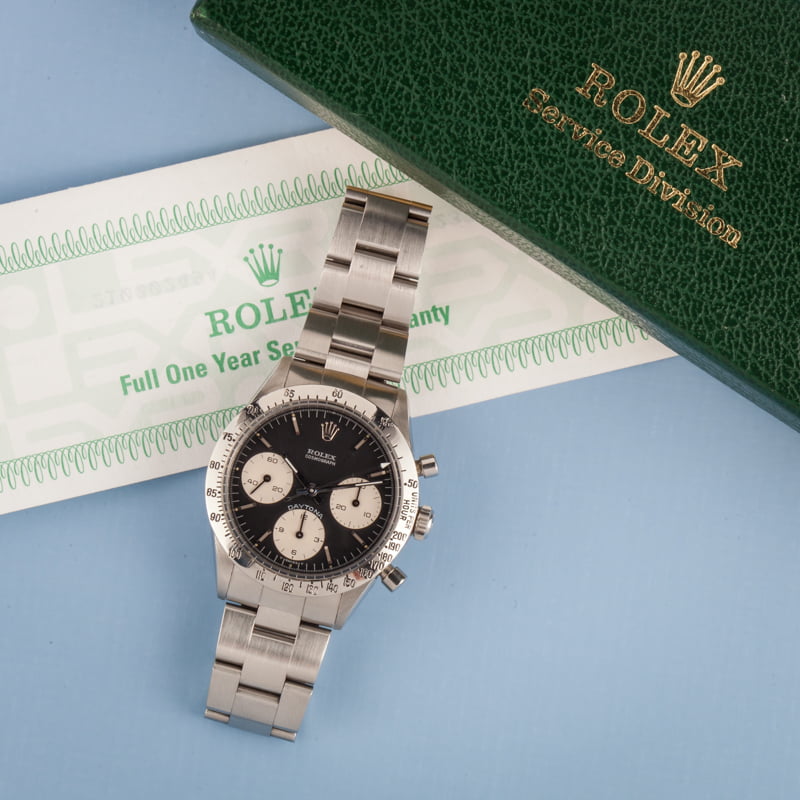 Vintage Rolex Daytona 6262 Stainless Steel