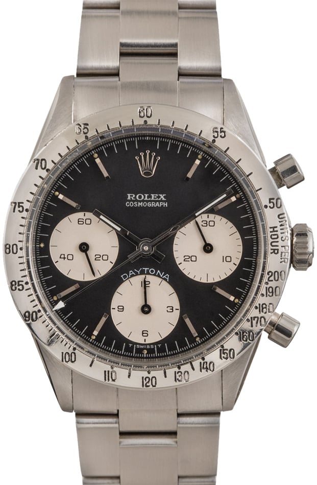 Image of Vintage Rolex Daytona 6262 Stainless Steel