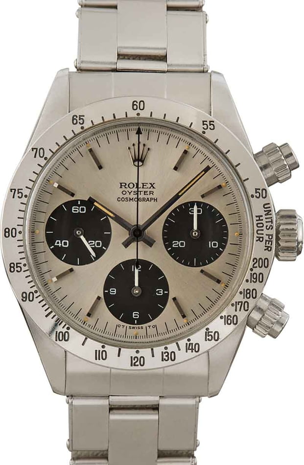 Vintage Rolex Daytona 6265 Stainless Steel
