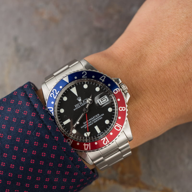 Vintage Rolex GMT-Master 1675 'Pepsi' Circa 1967