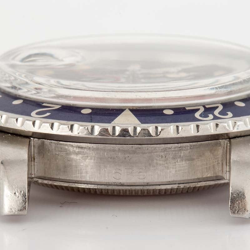 Vintage Rolex GMT-Master 1675 Glossy Gilt Dial "Pepsi"
