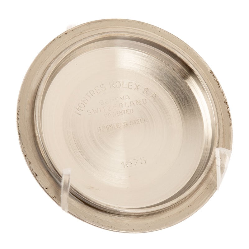 Vintage Rolex GMT-Master Ref 1675 Black Nipple Dial