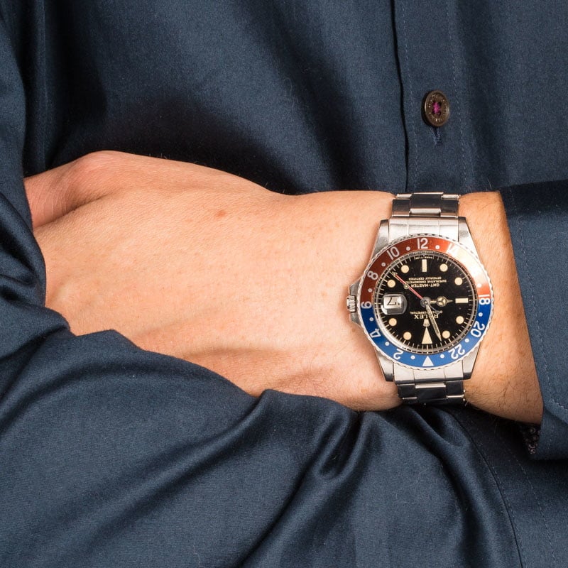 Vintage Rolex GMT-Master 1675 Glossy Dial