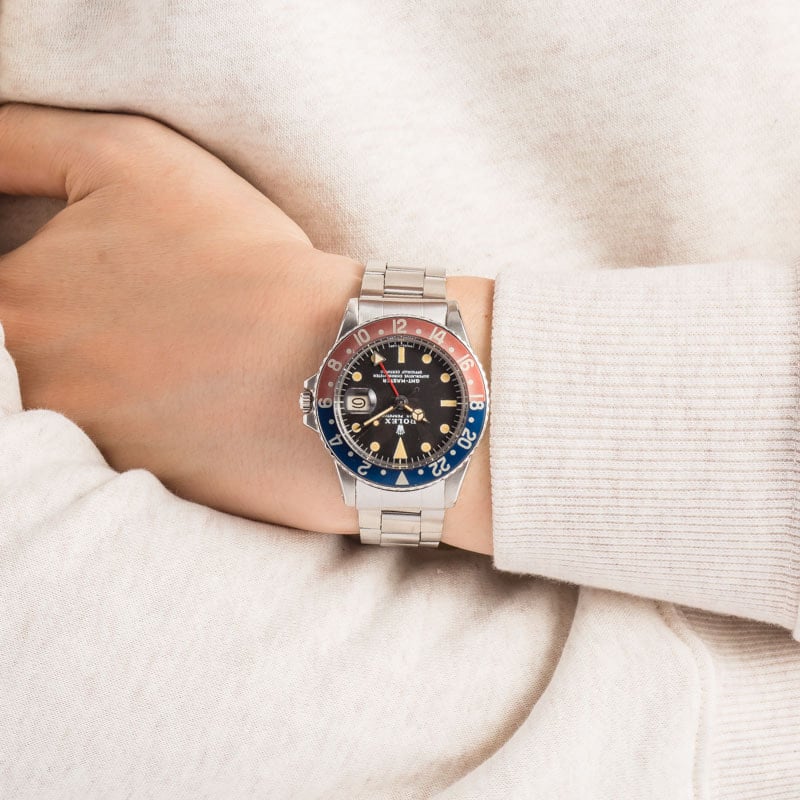 Vintage Rolex GMT-Master Ref 1675 MK II Dial Pepsi