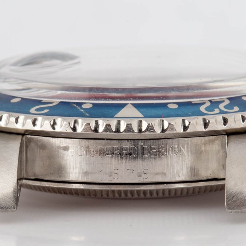 Vintage Rolex GMT-Master Pepsi 1675 Stainless Steel