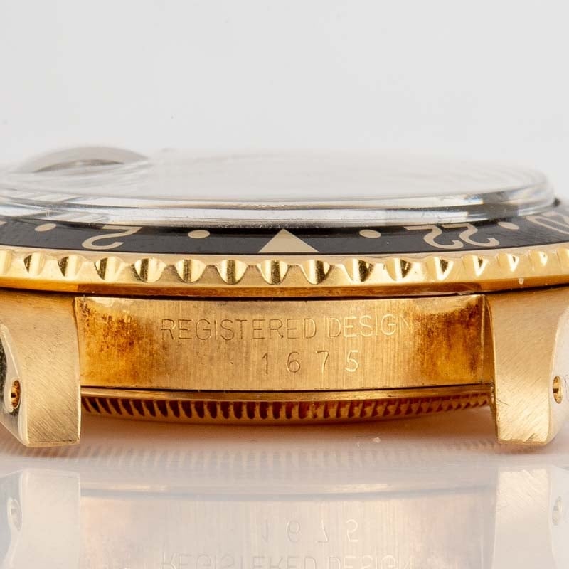 Vintage Rolex GMT-Master 1675 Nipple Dial