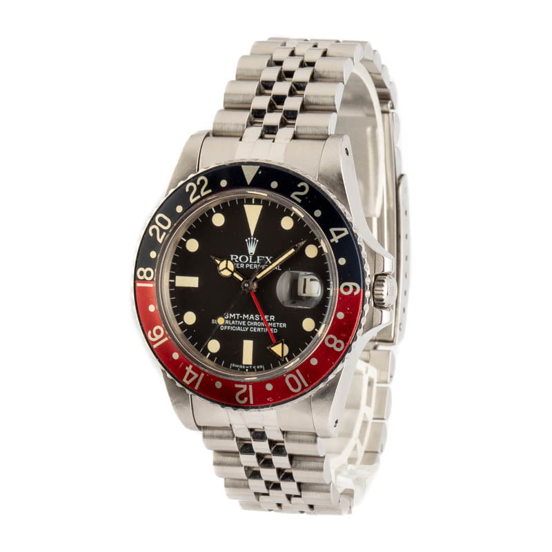 Vintage Rolex GMT-Master 16750 Pepsi