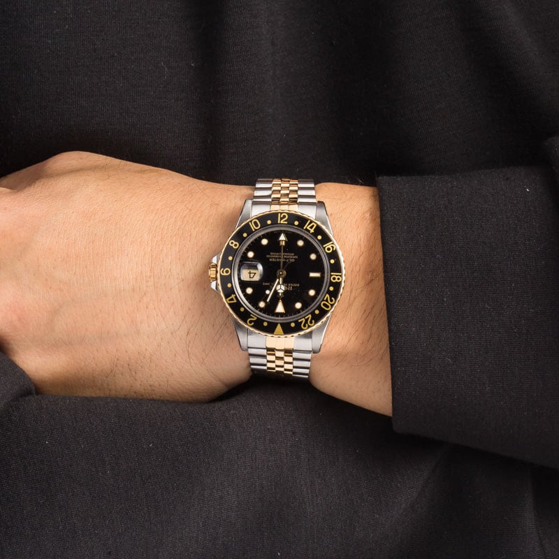 Rolex GMT-Master Ref 16753 Jubilee Bracelet