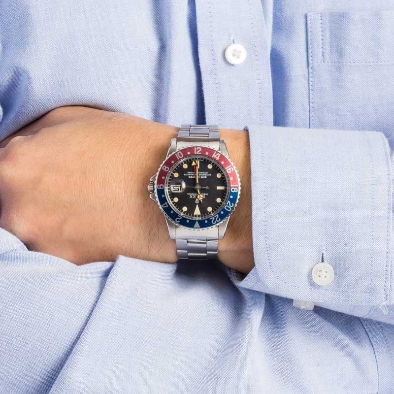 Vintage Rolex GMT-Master Ref 1675 Steel Oyster