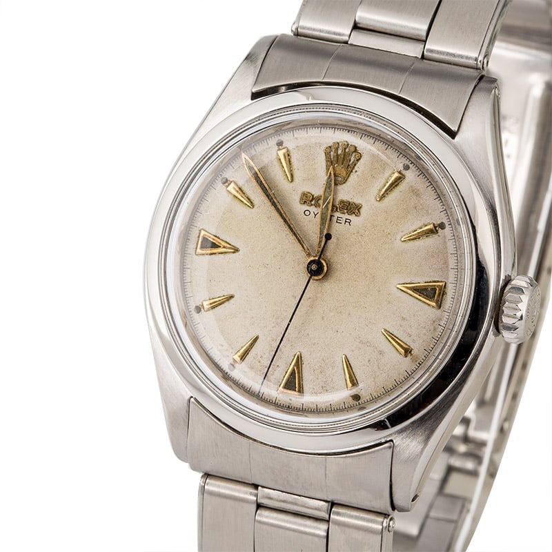 Vintage Rolex Oyster 6022 Steel Watch