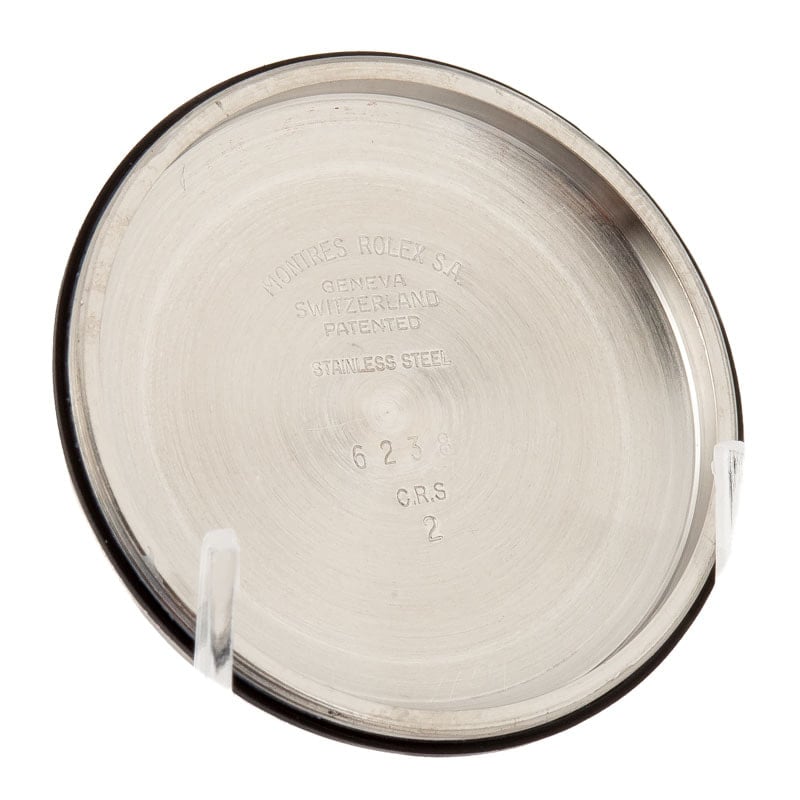 Vintage Rolex Chronograph Pre-Daytona Ref 6238 Black Dial